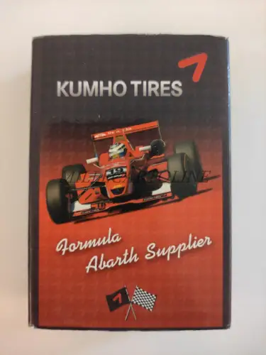 KUMHO REIFEN SPIELKARTEN - Formula Abarth Lieferant