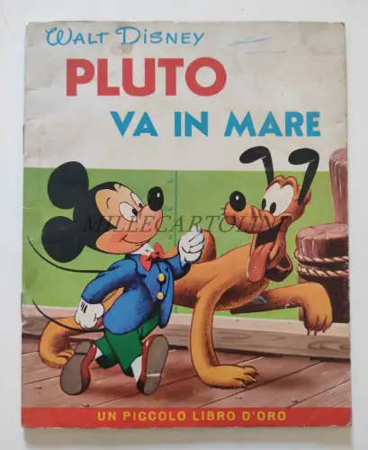 WALT DISNEY PLUTO VA INS MEER - Mondadori Book, Annie North Bedford