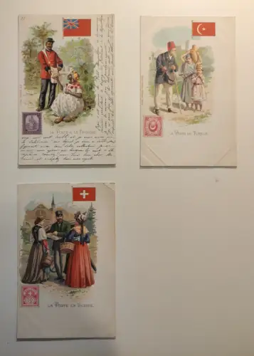 LA POSTE - 63 Postkarten Konvolut