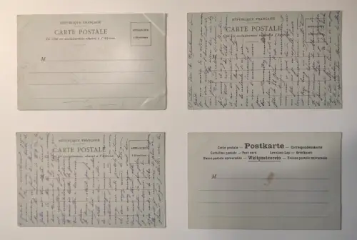 LA POSTE - 63 Postkarten Konvolut
