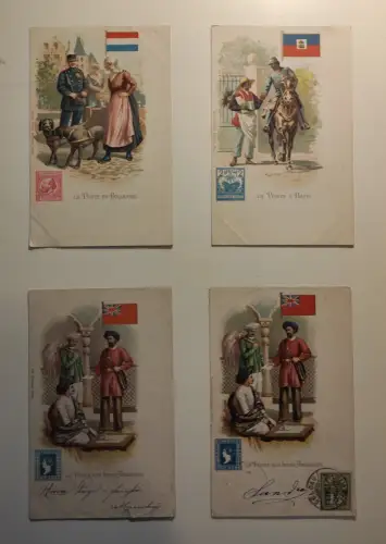 LA POSTE - 63 Postkarten Konvolut
