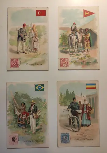 LA POSTA - 90 Postkarten Lot