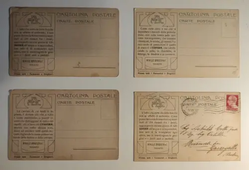 LA POSTA - 90 Postkarten Lot