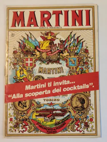 MARTINI - Werbebroschüre mit Foto