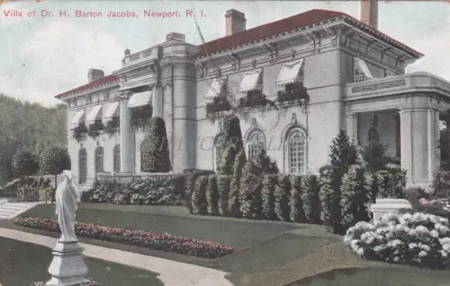 RHODE ISLAND - Newport - Villa of Dr. H. Barton Jacobs 1908