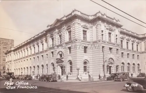 CALIFORNIA - San Francisco - Post Office - Photo Postcard