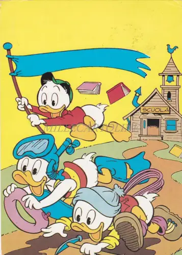 WALT DISNEY - Qui, Quo Qua Huey, Dewey und Louie AK