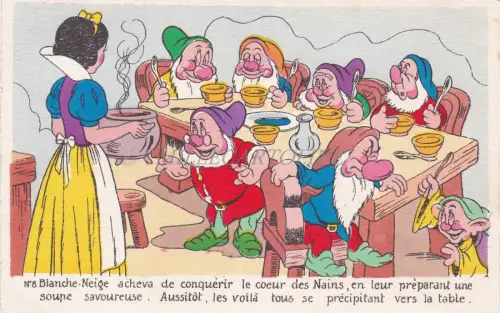 WALT DISNEY - Snow White and the Seven Dwarfs Schneewittchen - Séphériadès 8 1939