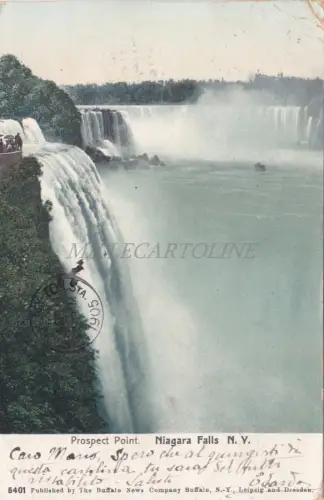 NEW YORK - Prospect Point, Niagarafälle 1905