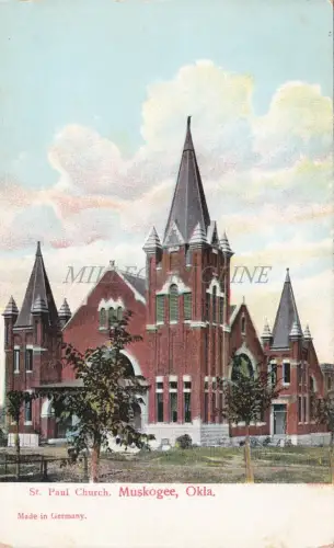 OKLAHOMA - St. Paul Church, Muskogee
