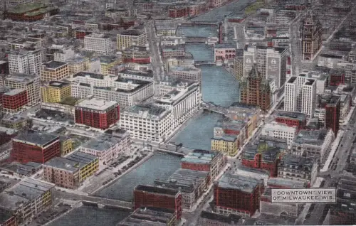 WISCONSIN - Downtown View, Milwaukee