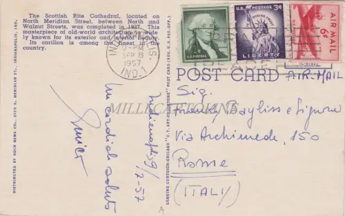 INDIANA - Scottish Rite Cathedral, Indianapolis