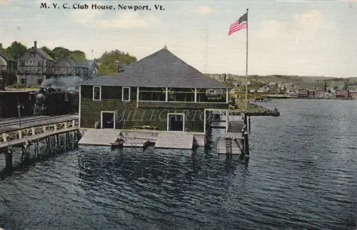 VERMONT - Newport - M. Y. C. Clubhaus