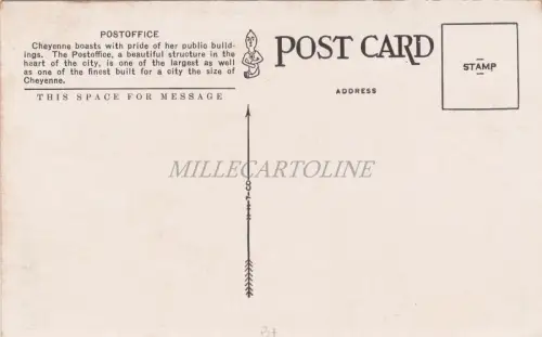WYOMING - Post Office, Cheyenne