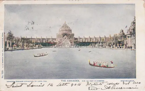 MISSOURI - Ausstellung 1904, The Cascades, St. Louis