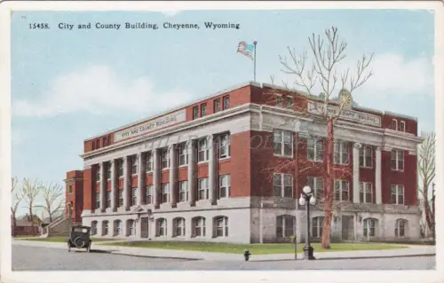 WYOMING - City and County Building, Cheyenne