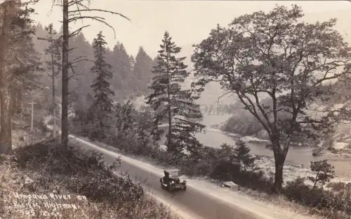 OREGON - Albany - Umpqua River - Echtfoto Postkarte 1939