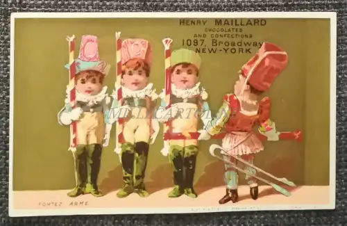 HENRY MAILLARD - Chocolate and Confections, Broadway New York - Fortez Waffe