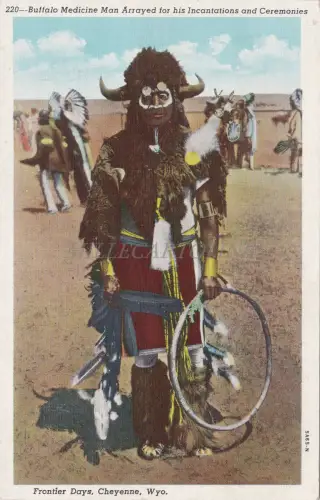 WYOMING - Frontier Days, Cheyenne - Buffalo Medicine Man
