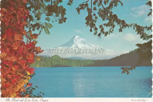 OREGON - Mt. Kapuze und verlorener See