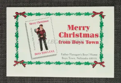 BOYS TOWN USA - 30 Frohe Weihnachten Briefmarken