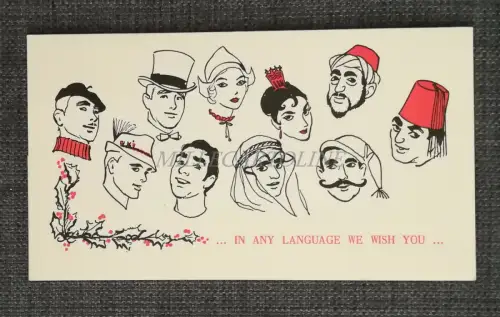 U.S.A.F. IN EUROPA - Saisongrüße von Generalmajor H. G. Armstrong