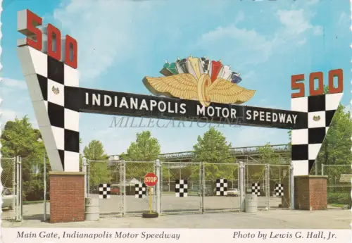 INDIANA - Indianapolis Motor Speedway, Main Gate