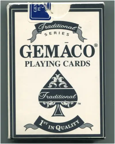 Spielkarten, 1 Deck französische Karten, von Gemaco, Missouri, USA (B) m