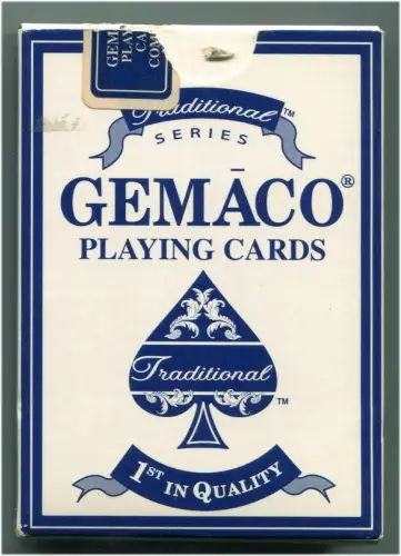 Spielkarten, 1 Deck französische Karten, von Gemaco, Missouri, USA (C) m