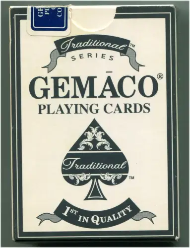 Spielkarten, 1 Deck französische Karten, von Gemaco, Missouri, USA (A) m