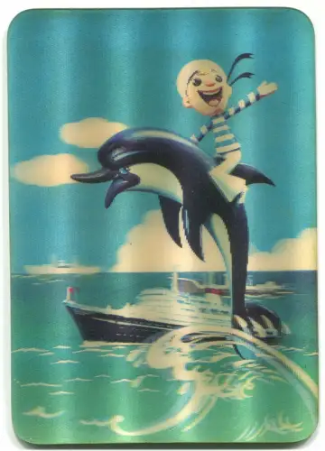 Taschenkalender 1971 von Morflot, Schiff, Delfin und Seemann (02)m