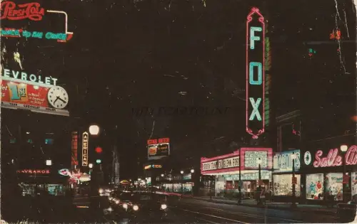 MISSOURI - St.Louis - Grand Avenue Looking South 1960