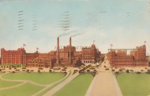MISSOURI - St.Louis - Budweiser Anheuser-Busch - Gebäudegruppe 1938