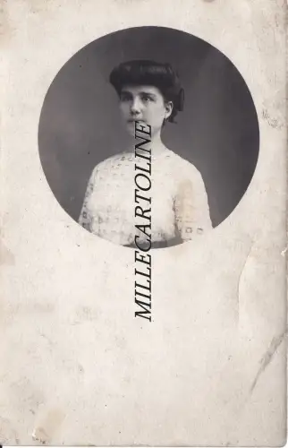 ANCONA: Private Fotokarte eines Mädchens (Foto Vidan)