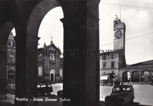 MATELICA: Piazza Lorenzo Valerio 1960