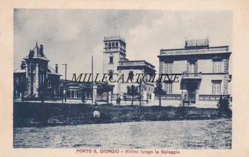 PORTO S. GIOGIO: Villini am Strand