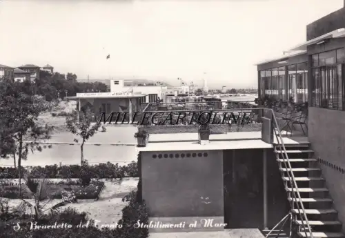 S. BENEDETTO DEL TRONTO: Stabilimenti al Mare 1959