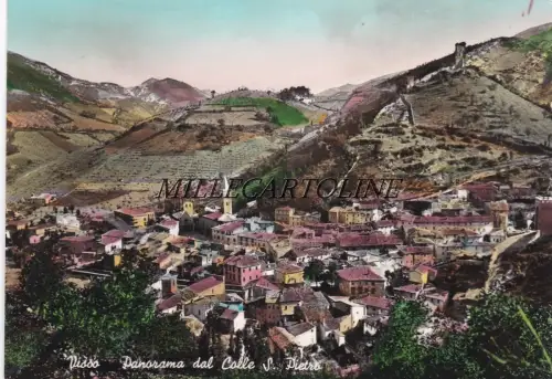 VISSO: Panorama dal Colle S. Pietro 1962