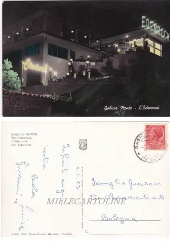 GABICCE Monte: Eden-Rock 1957