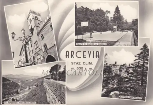 ARCEVIA: 4 Ansichten 1965