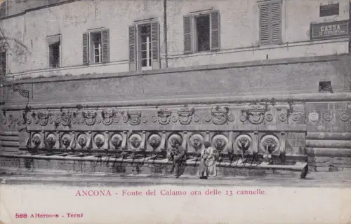 ANCONA: Fonte del Calamo Stunde der 13 Zimt 1912