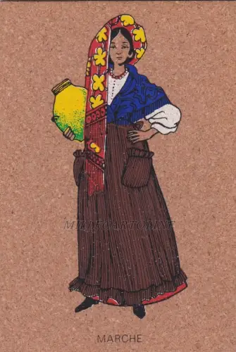 ANCONA: Kostüm der Marken (Kart. in Kork)