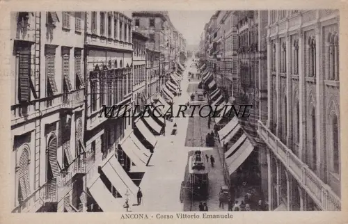 ANCONA: Corso Vittorio Emanuele 1928