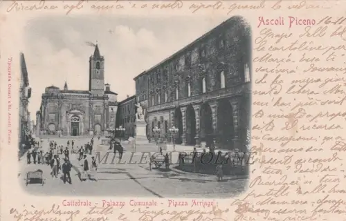ASCOLI PICENO: Palazzo Comunale - Piazza Arringo 1900