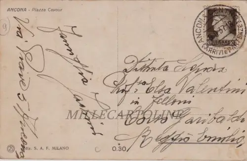 ANCONA: Piazza Cavour (2) 1937