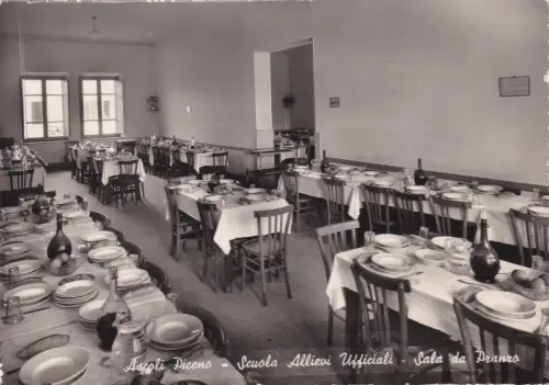 ASCOLI PICENO: Offizielle Schülerschule - Esszimmer 1954