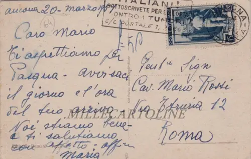 ANCONA: Piazza Roma 1951