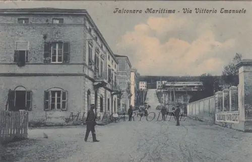 FALCONARA MARITTIMA: Via Vittorio Emanuele 1913