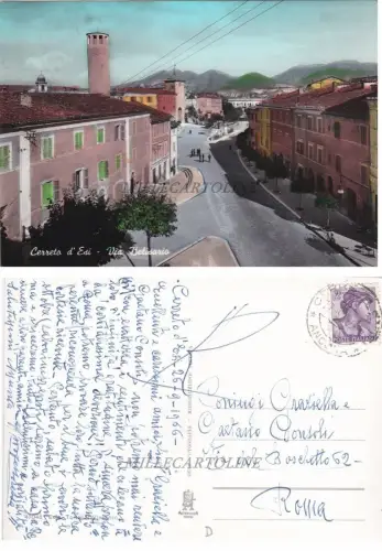 CERRETO d'ESI: Via Belisario 1966