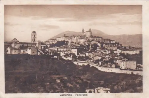 CAMERINO: Panorama 1936